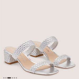 Stuart Weitzman block heel sandals